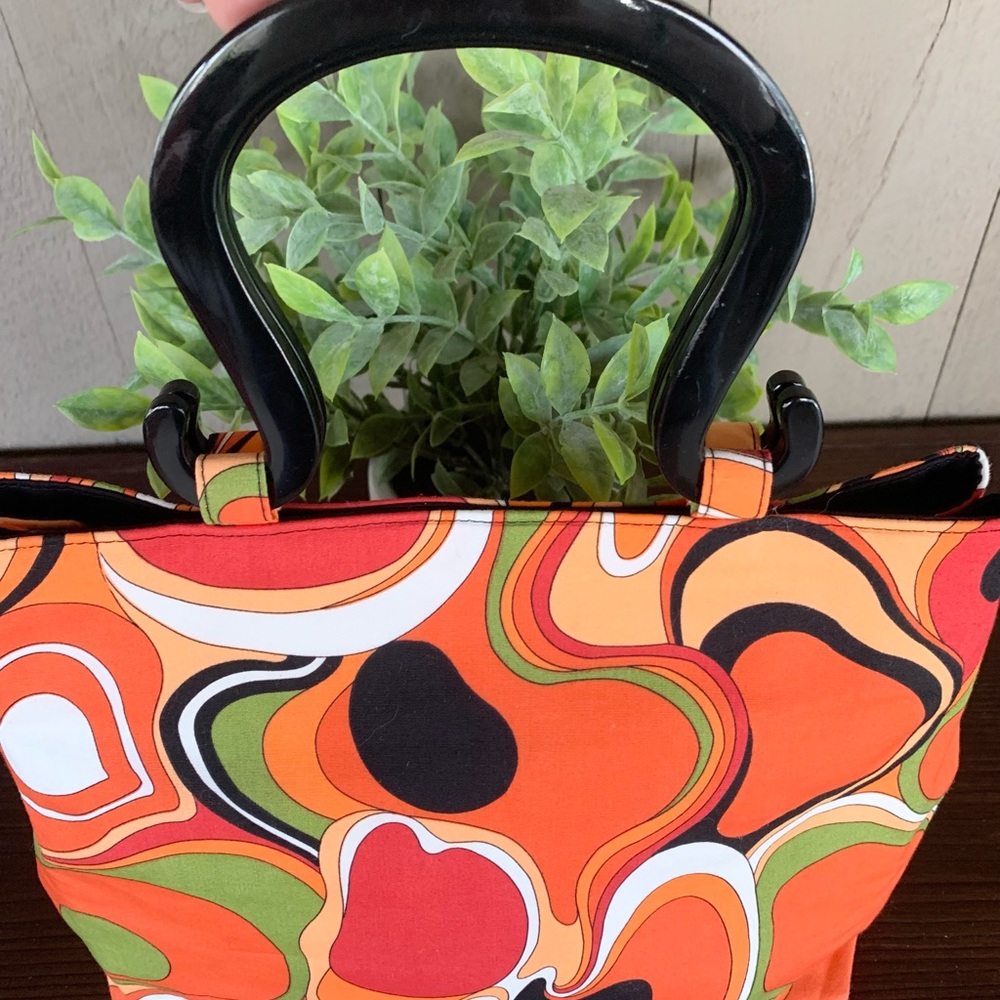 Mini Patterned Handbag - image 3